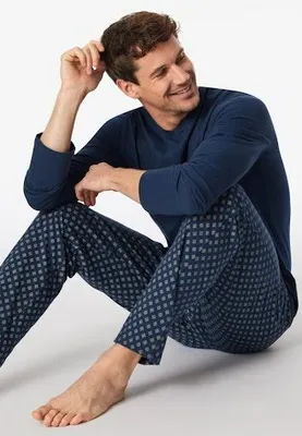 Immagine prodotto di Pigiama lungo da uomo Schiesser