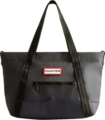Produktbild von Hunter Nylon Midi Nylon Stofftasche Schwarz  Schwarz One Size