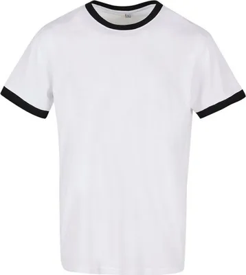Produktbild von Build Your Brand - T-Shirt für Herren RW8967 (5XL) (Weiß/Schwarz)