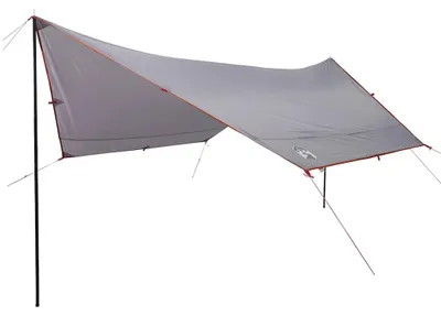 Image de Bâche vidaXL grise et orange 430 x 380 x 210 cm, imperméable