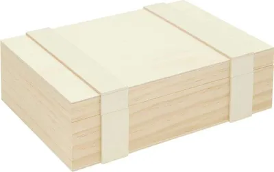 Produktbild von Aufbewahrungsbox aus Holz mit 6 Fächern,100%
