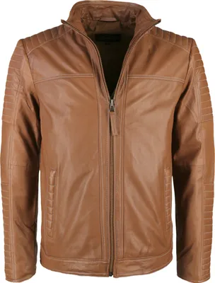 Produktbild von JCC Lederjacke 15-10-B-2 Herren cognac M