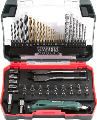 Produktbild von METABO Bohrer Zubehör-Set 55tlg.