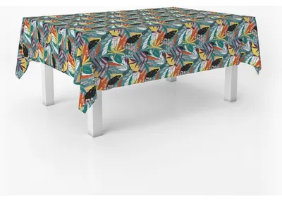 Rechteckiges Tischset 220x140 cm, wasserabweisend, pflegeleicht