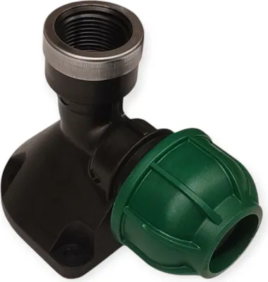 Produktbild von PP Klemmkupplung Wandscheibe 25mm x ¾" Innengewinde