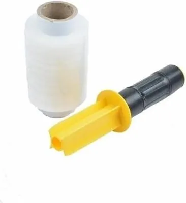 Produktbild von Stretchfolie Mini Rap TRANSPARENT 10 cm breit 0,3 kg mit Abroller