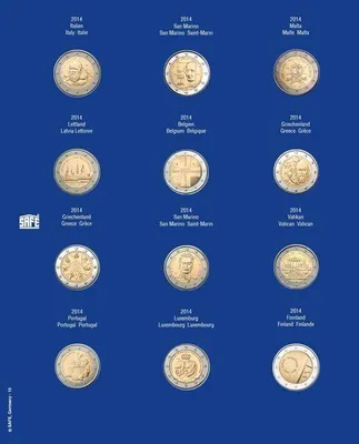 Produktbild von SAFE 7302-15 Ergänzungsblatt f. 2 Euro i. Ds 2014