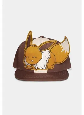 Image de Casquette Pokémon Eevee 3D – 100% coton, édition officielle Difuzed