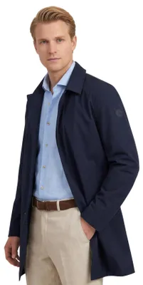 Produktbild von cel Marineblau Übergangsjacke People of Shibuya Toshiro mit Knöpfen und Reißverschluss