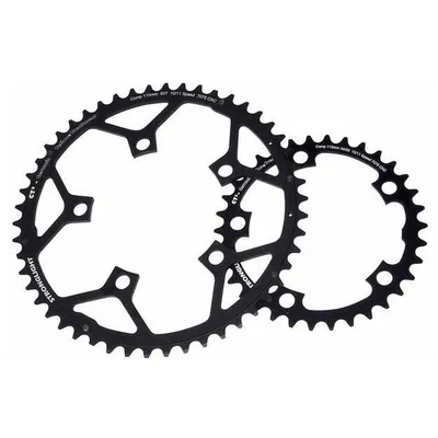 Immagine prodotto di Ingranaggio Stronglight tipo 110 D esterno 52 denti, nero, ct², 11 velocità
