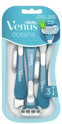 Immagine prodotto di Gillette Venus Oceana, macchina da barba per donna x3 PC