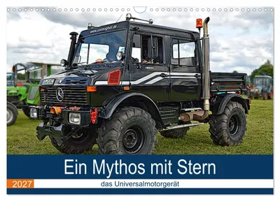 Produktbild von Ein Mythos mit Stern - das Universalmotorgerät (Wandkalender 2027 DIN A3 quer), CALVENDO Monatskalender