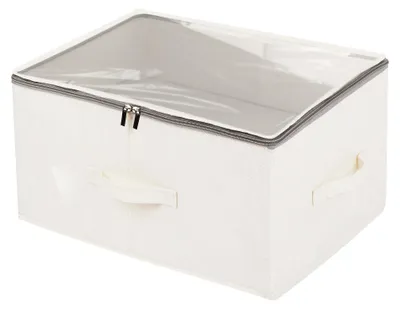Produktbild von Nachhaltige Aufbewahrungsbox mit Griffen und Reißverschluss