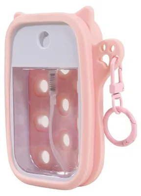 Productafbeelding van Siliconen Hoes voor Handwasspray met Sleutelhanger