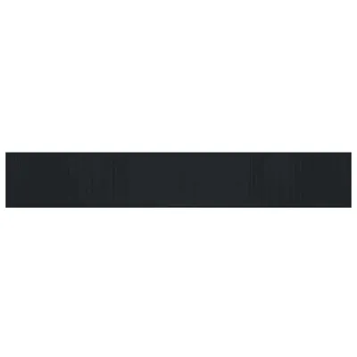 Image de Tapis rectangulaire noir 80x1000 cm bambou