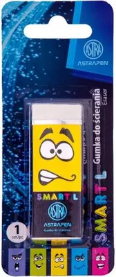 Immagine prodotto di ASTRA Smart, gomma bianca, taglia L, blister, mix di colori, 403022013