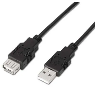 Obrázek produktu pro AISENS A101-0016, 1,8 m, USB A, USB A, USB 2.0, Černá