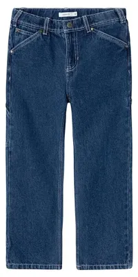 Productafbeelding van Name IT Jongens Nkmryan Straight 4525-im L Noos, rechte jeans, donkerblauw, maat 170 EU