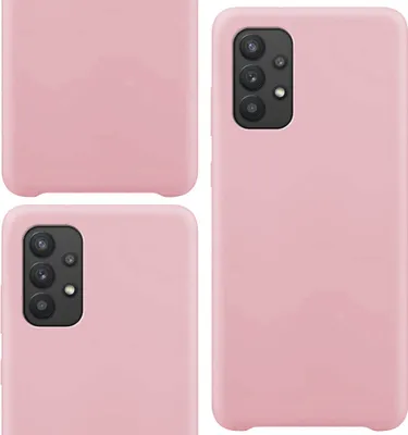 Produktbild von Silikonhülle Etui für Samsung Galaxy A03S Rosa