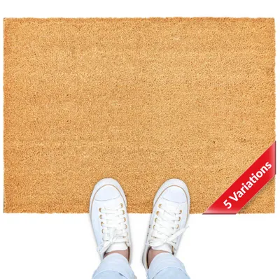 Produktbild von Fußmatte Kokosmatte Schmurzfangmatte NATUR 40x80cm Natur Naturbelassen Robust Wasserabweisend