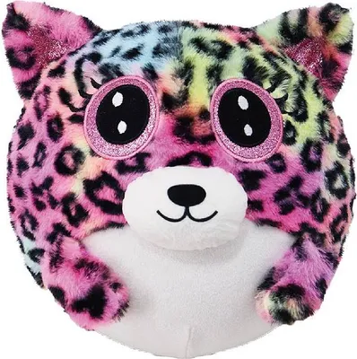 Image de Ami en peluche gonflable - Ours en peluche léopard 15cm