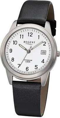 Produktbild von Regent Herrenarmbanduhr Titan F683
