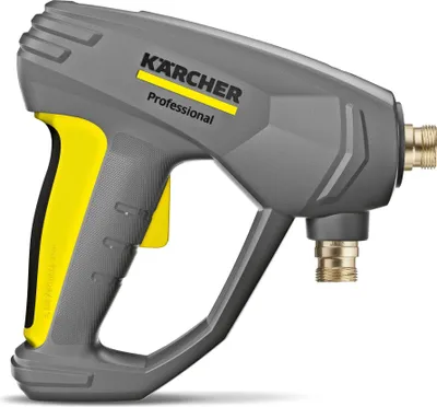 A Kärcher professional high-pressure gun on a white background.