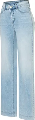 Produktbild von Mac - Damen 5-Pocket Jeans, DREAM WIDE leg (5441-90-0351L), Größe:W42, Länge:L32, Farbe:light azure blue (D237)