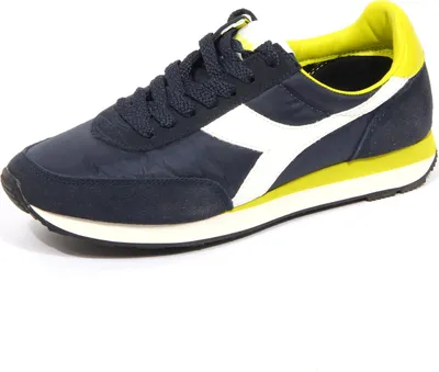 Produktbild von G1190 Sneaker uomo DIADORA KOALA blau Denim Wildleder/Stoff Schuhe Männer