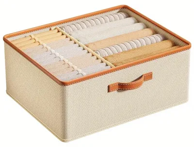 Image de Organisateur de vêtements pliable pour un rangement efficace