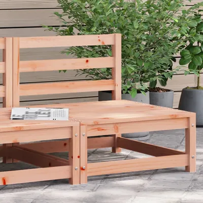 Produktbild von Cloris DesignMöbel Gartensofa ohne Armlehnen 70x70x67 cm Massivholz Douglasie , Gartensofas 2024 Neu