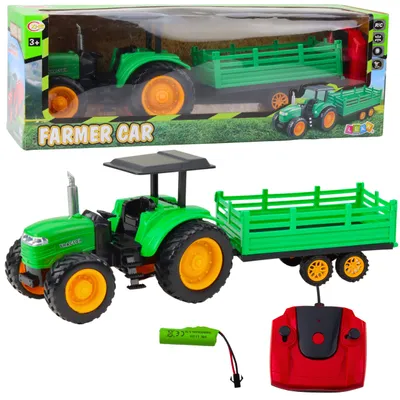 Obrázek produktu pro RC model traktoru pro zábavu, s přívěsem