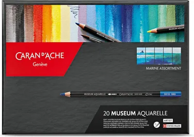 Immagine prodotto di Caran d-Ache 3510.920 pastello colorato Multicolore 20 pz