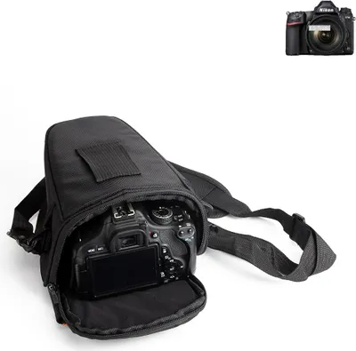 Produktbild von K-S-Trade Kameratasche Fototasche Schultertasche Umhängetasche kompatibel mit Nikon D780 Colt  für Systemkameras Schutzhülle bag Zubehörtasche