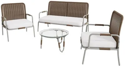 Produktbild von Famanu Loungeset Wetterfest - r Sitzkomfort - Inklusive Couchtisch