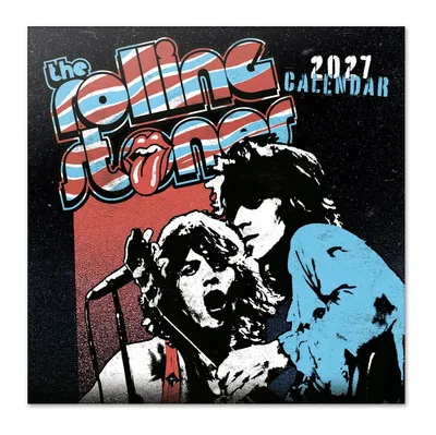 Imagen del producto de Grupo Erik. Calendario de los Rolling Stones 2027. Calendario de pared. Calendario familiar