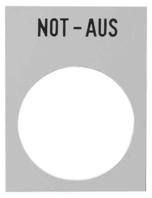 Productafbeelding van Schneider Electric displayschild ZB2BY420001