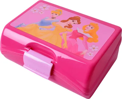 Produktbild von Disney Princess Brotdose Sandwich Box mit Einsatz und Klickverschluss