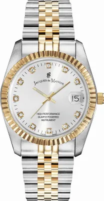 Produktbild von Jacques du Manoir Armbanduhr Date Inspiration Gold - Silver