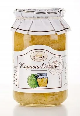 Zdjęcie produktu dla Kapusta kiszona 850G BACÓWKA