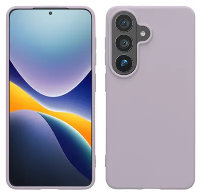 Produktbild von kwmobile Handyhülle für Samsung Galaxy S26 Hülle - TPU Case - Kabelloses Laden - Schutzhülle Cover in Lavendel