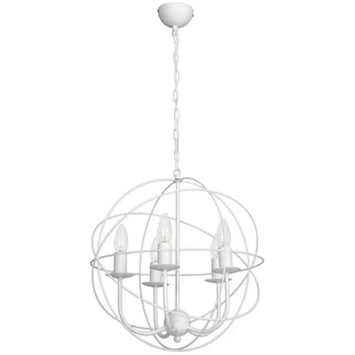 Zdjęcie produktu dla Żyrandol duży biały GLOBE 5132 Luminex