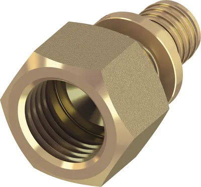 Produktbild von TECEflex Übergangsmuffe Standard Messing 25x3/4" (Nr. 765007)