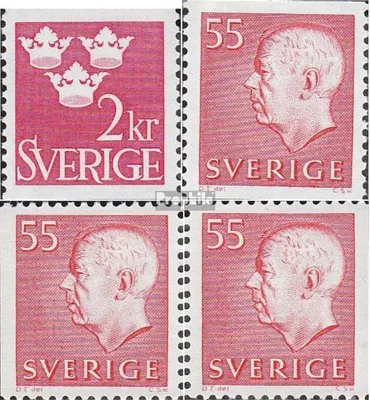 Produktbild von Briefmarken Schweden 1969 Mi 628,631A,Dl,Dr (kompl.Ausg.) postfrisch Freimarke
