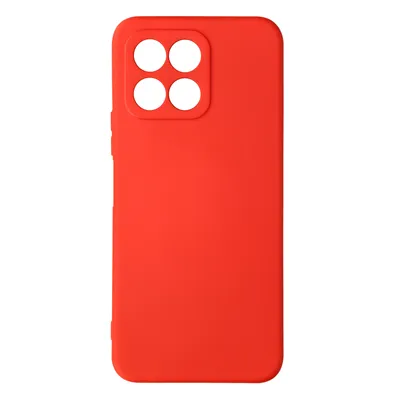 Immagine prodotto di Custodia semirigida per cellulare Honor 70 Lite, Honor X8 5G e X6, Soft Touch - Rosso
