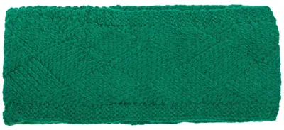 Produktbild von styleBREAKER Damen Strick Stirnband einfarbig mit Rauten Muster, Thermo Fleece Futter, Winter Headband Uni 04026062