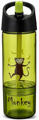 Produktbild von Kinderflasche 2 in 1 0,3 + 0,15L Limette