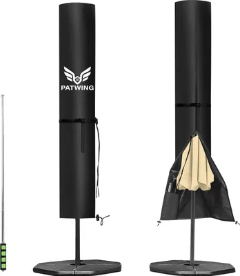 Produktbild von Wetterfeste Parasolhülle 600D Oxford für 2-4m Schirmständer - UV-Schutz und Langlebigkeit