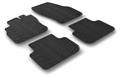Produktbild von LAMPA Fußmatten Set Gummi für AUDI Q3 Sportback (F3N) Vorne+Hinten