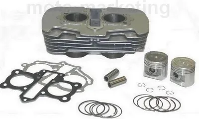 Produktbild von 250 CCM Zylinder KIT Set KOMPLETT für LIFAN LF250-4 Jinlun JL250-5 Motorrad 250 Zylinderkit